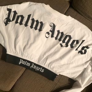 Palm angels cropped tee